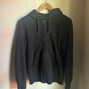 Uniqlo Black Zip Up